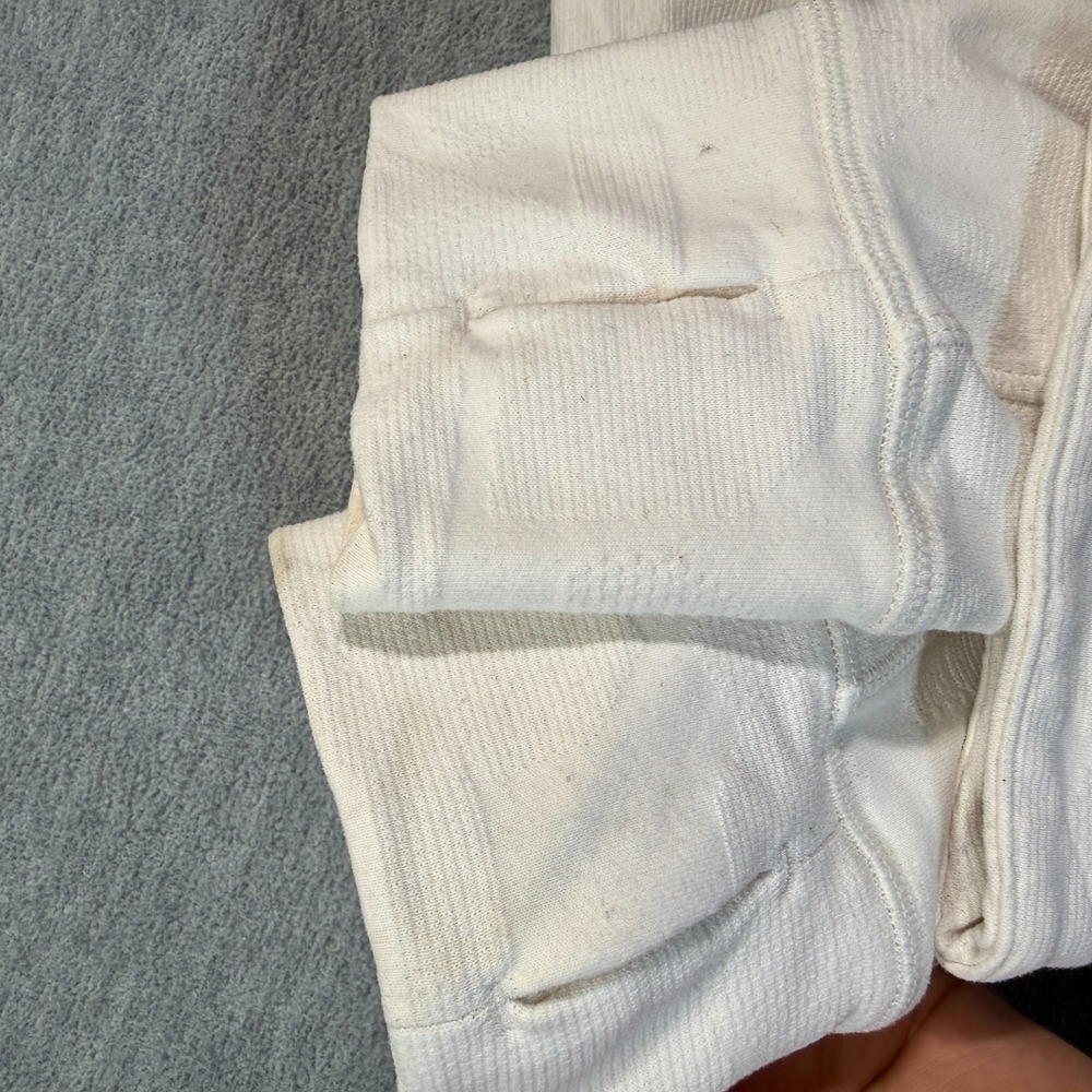 Reebok Hoodie Women XS White Full Zip UFC Fighter Performance Jacket - Picture 8 of 9
